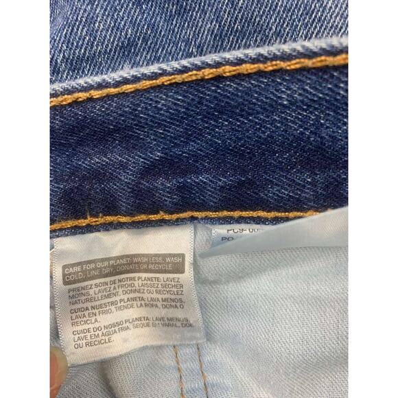 Levi's 505 Men's Jeans Size 35x30 Blue Denim Medium Wash Cotton Casual Straight - Picture 12 of 12